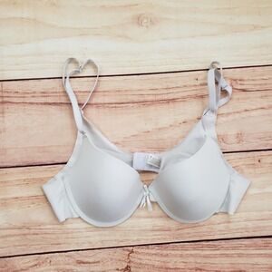 I‎ Love Your Style Bra 38B White Underwire Adjustable Straps Everyday Ladies
